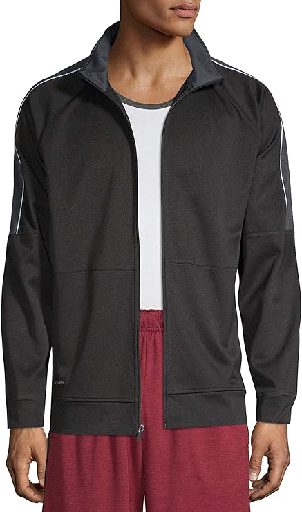 athleticworks男式运动夹克s码3436深黑色